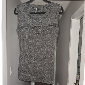 Ashley Stewart Gray Tank Top